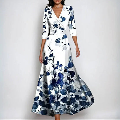Matilde - Robe confortable à manches trois-quarts