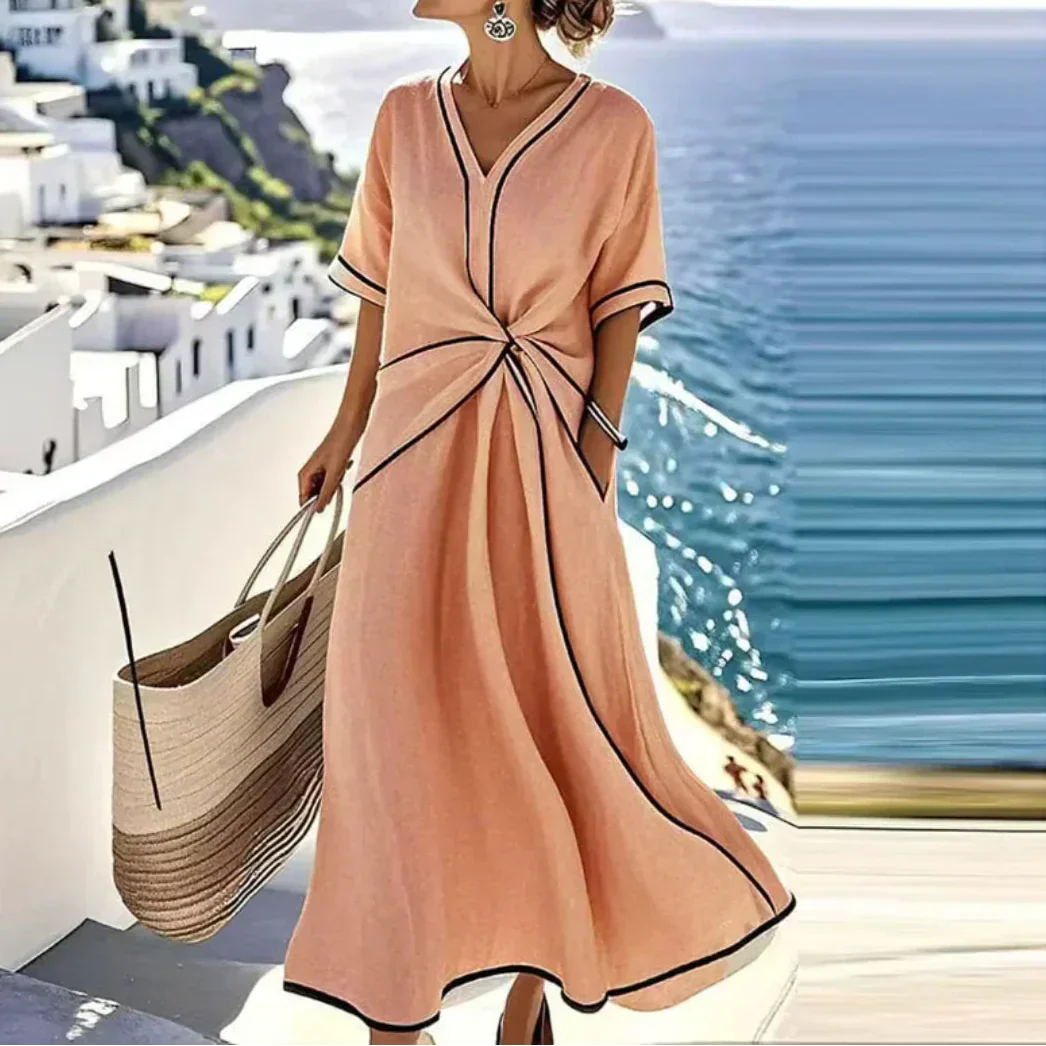 Lunaria™ - Robe élégante avec taille flatteuse et charme raffiné