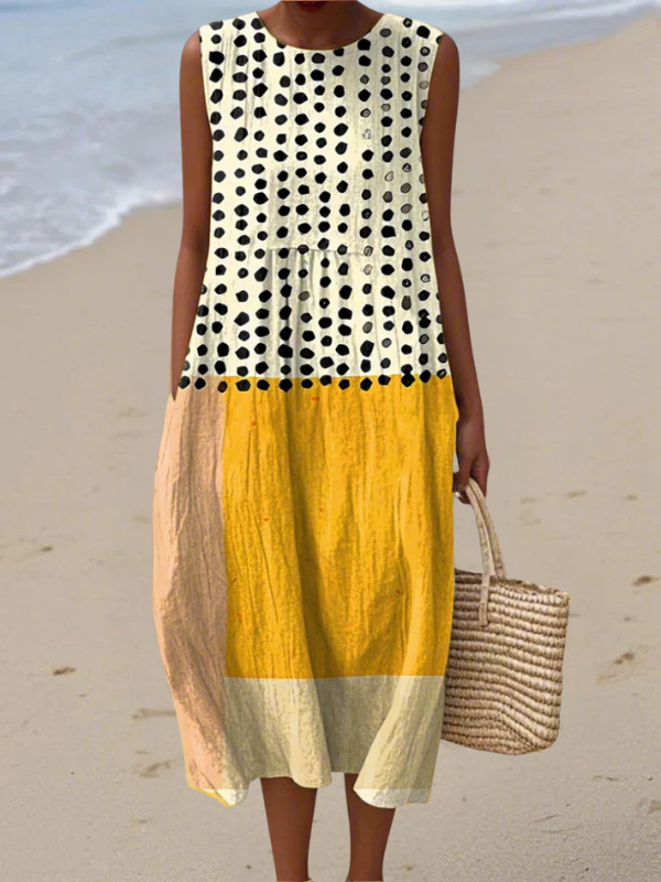 Michela - Robe midi quotidienne