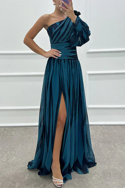 Antonella - Robe longue élégante à une épaule