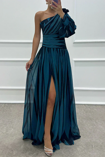 Antonella - Robe longue élégante à une épaule