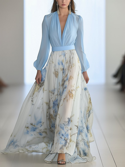 Margherita - Robe élégante fleurie