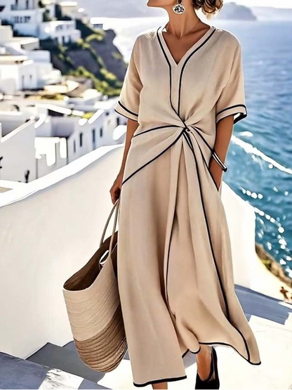 Lunaria™ - Robe élégante avec taille flatteuse et charme raffiné