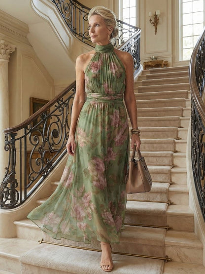 Naomi | Robe Maxi à Dos Nu