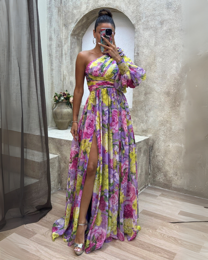 Anna - Robe élégante à manches longues