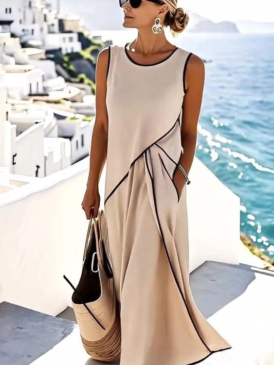 Ornella - Robe élégante sans manches