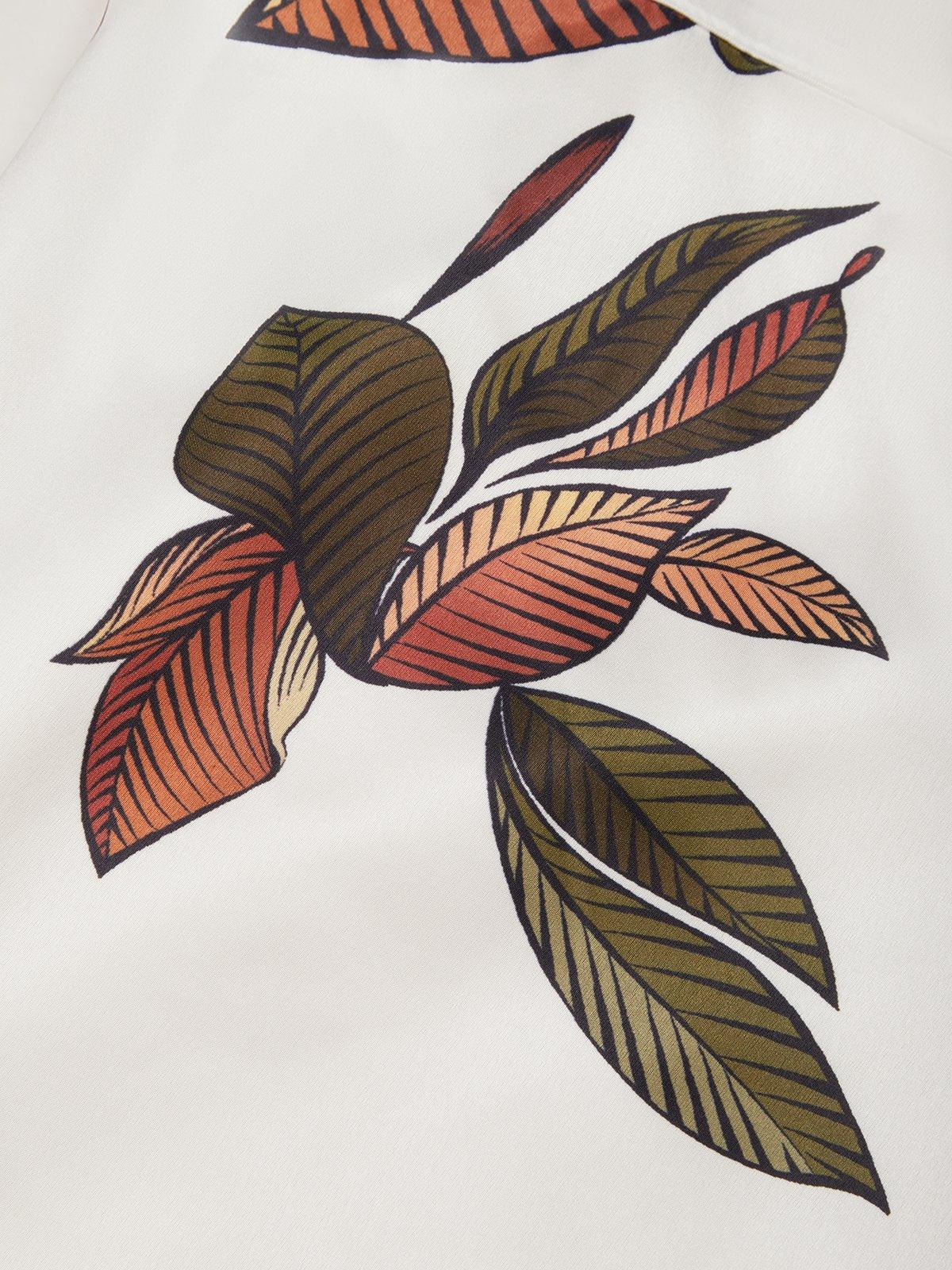 Michela - Robe portefeuille élégante à motif floral