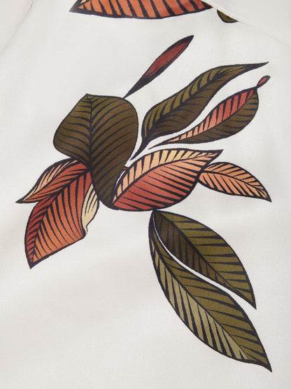 Michela - Robe portefeuille élégante à motif floral