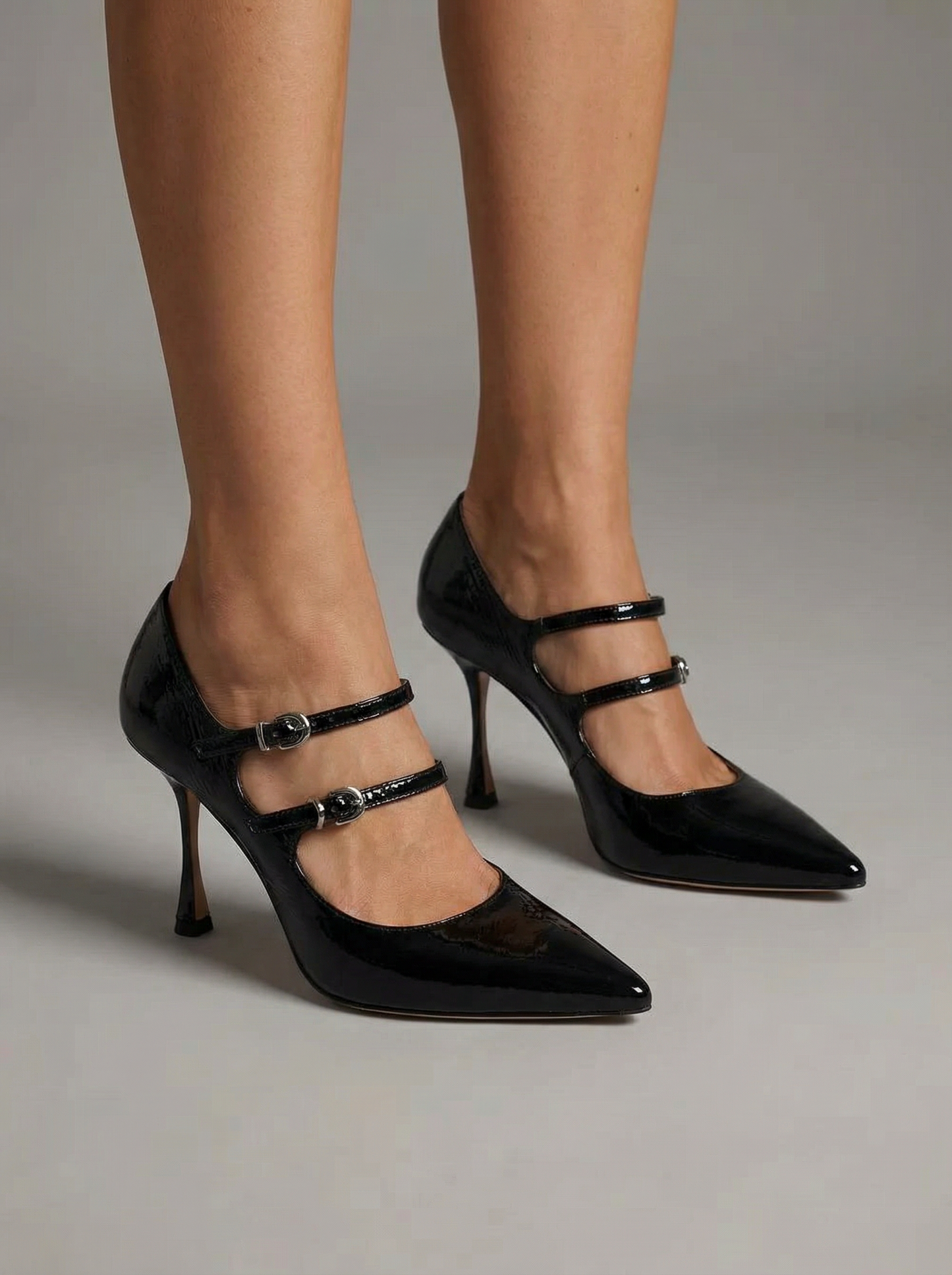 Bella Notte – escarpins noirs stables et élégants