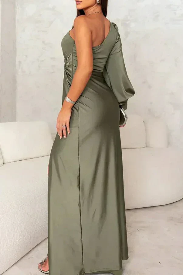 Patrizia - Robe de soirée asymétrique à une épaule